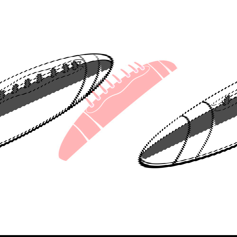 Georgia Rugby Ball Hoody (Red)